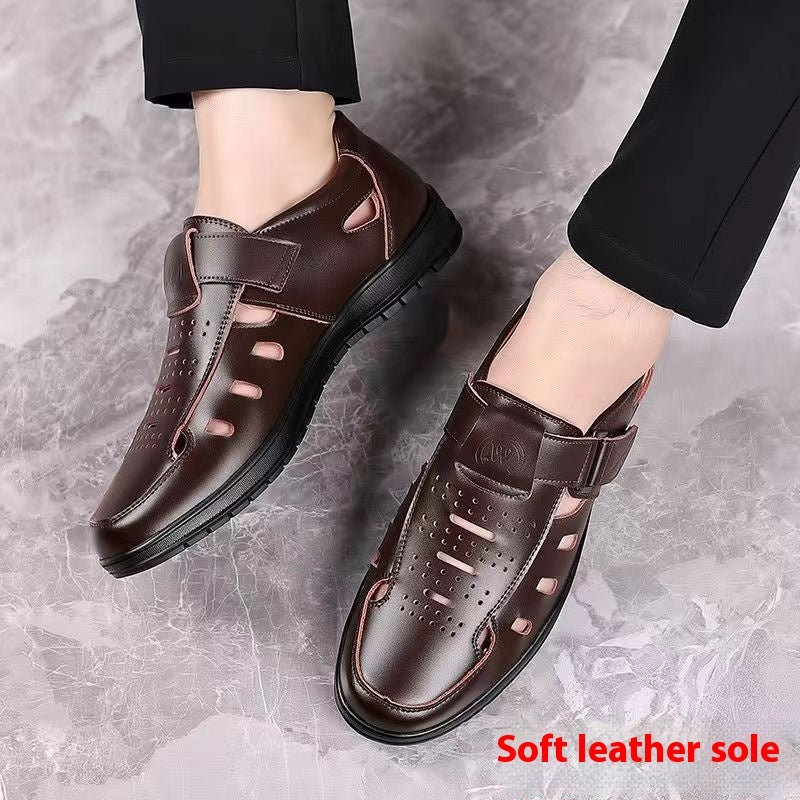 Casual Breathable Summer Hollow Sandals Men