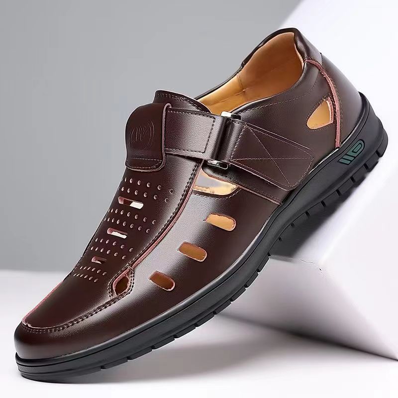 Casual Breathable Summer Hollow Sandals Men