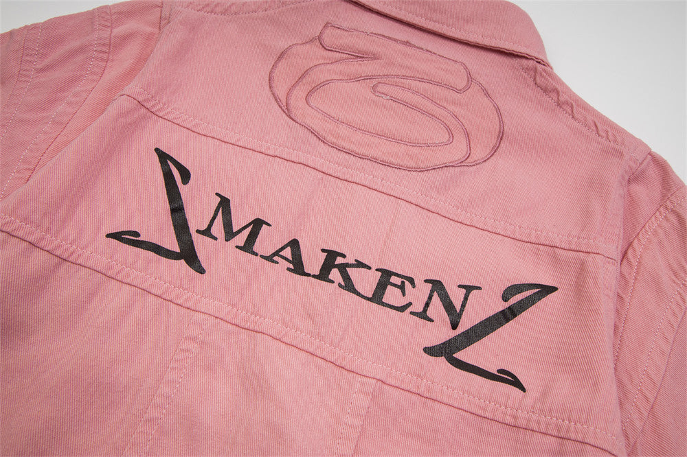 Fashion Letter Print Short-sleeve Shirt Men